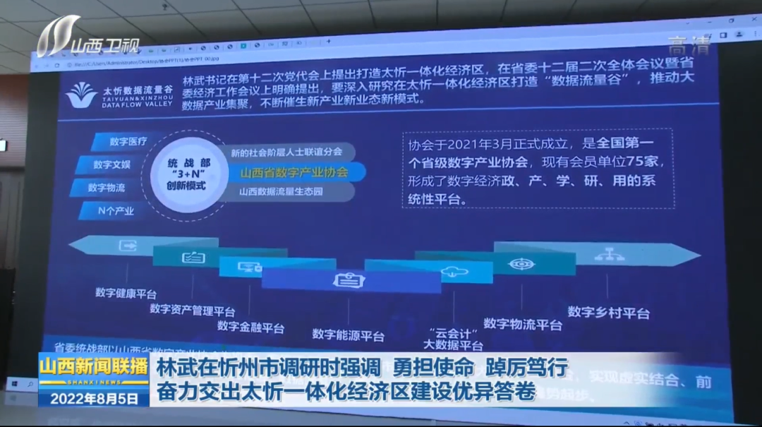 省委書記林武赴太忻數(shù)據(jù)流量谷調(diào)研并強(qiáng)調(diào)，發(fā)展數(shù)字經(jīng)濟(jì)是必答題、搶答題(圖1)